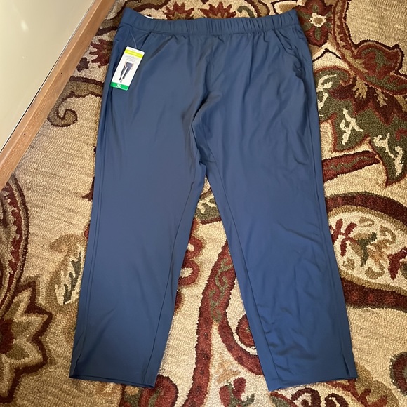 EDDIE BAUER Size XL Departure Ankle Pant Casual PullOn FlatFront Pkts $59 NEW - Picture 4 of 13